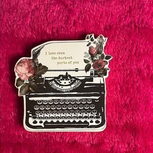 Ashland Typewriter-Shaped Sticker